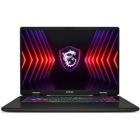 Resim MSI SWORD 17 HX B14VEKG-053XTR Dizüstü Bilgisayar, Core I7-14700HX, 17.0 FHD+ 165Hz, 32GB RAM, RTX4050 GDDR6 6GB, 1TB SSD, DOS 