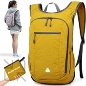 Resim TMOS Unisex Katlanabilir Hırsızlık Önleyici Sırt Çantası - Büyük Kapasiteli Oxford Seyahat Çantası, Ayarlanabilir Askılı, Çok Bölmeli & Parlak Sarı Tasarım, Yürüyüş, Bisiklet, Açık Hava Maceraları İçin, Seyahat ve Macera Ekipmanları, Günlük Stil Çanta, Güvenli Fermuar Kapatma, Dayanıklı Polyester Astar 