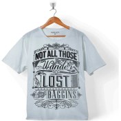 Resim Kendim Seçtim Not All Those Who Wander Are Lost Lord Of The Çocuk T-Shirt 