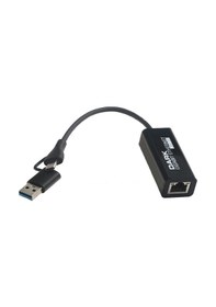 Resim Dark USB3.0-10/100/1000 Gigabit Ethernet Ağ Adaptörü Dk-Nt-U3Glan 