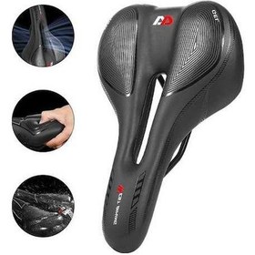 Resim Ganzhoushop Yüzük Yurt Yp0801128-129 Yol Yıllık Tipi Silikon Nefes Mtb Minderi Koltuk Eyer Dışından Deseni Darbeye Bisiklet Bisiklet Bisiklet Batı A - İw A 