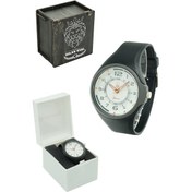 Resim Galatasaray Siyah Kordon Saat Hediyelik Ahşap Kutulu 