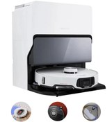 Resim Roborock 10000pa Yüksek Emiş Gücü Ultra Mop, Wi-fi Android-apple Uyumlu Premium Robot Süpürge 