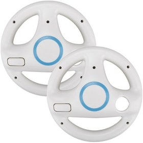 Resim Fosenze Nintendo Wii İçin Abs Plastiği Direksiyon Seti, Mario Kart İçin Ergonomik Tutuş, 2 Adet Beyaz, Hızlı Kurulum, Yarış Oyunları Aksesuarı 