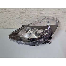 Resim TYC RENAULT CLİO 3 SOL ÖN FAR MERCEKLİ SİYAH SIFIR 2008-2011 