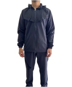 Resim Joma Sweat Kapşonlu Full Zıp Mıcro Style M Sweatshirt Füme Siyah 
