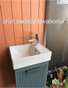 Resim Turkuaz Seramik Cerastyle Sharp Mini 40 x 30 CM Lavabo 