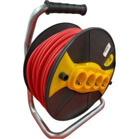 Resim Ennalbur 35 Metre Makaralı Uzatma Kablosu 3x1,5 