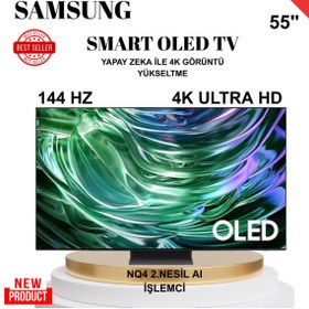 Resim Samsung NQ4 2.Nesil AI İşlemci 55" 4K Ultra HD Smart OLED TV 