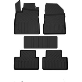 Resim Hitaks Citroen C3 Model 4d Havuzlu Paspas 2021-2022-2023-2024 Model Tam Uyumlu Oto Paspas 