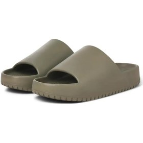 Resim Jack & Jones Erkek Jfwrıpple Moulded Slider Haki Terlik - 12274637 