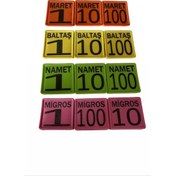 Resim Baltaş Büyükbaş Ve Küçükbaş Hayvan Boyunluk Numaratörü Pembe 175 Adet 