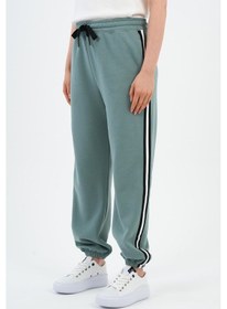 Resim Alexandergardı Yanları Şeritli Paçası Lastikli Eşofman Altı B24-00260 MİNT 