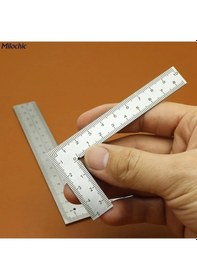 Resim Yulong Reedark Paslanmaz Çelik L Cetvel - 50x100mm - Dayanıklı & 