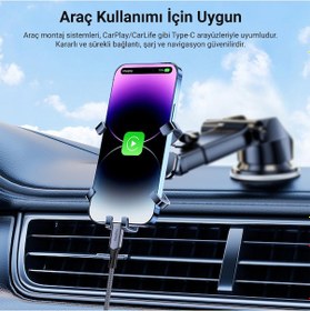 Resim Veggieg Usb 4.0 E-mark 240w 40gbps Thunderbolt 4 8k 60hz Type-c Görüntü Hızlı Şarj Ve Data Kablosu 50 Cm 