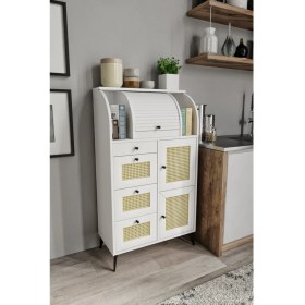 Resim Sevenpal Mobilya Astana 10 Bölmeli Kuru Bakliyat Saklama Kileri+Ekmeklik 