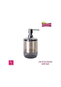 Resim Primanova Lima Xl 5 Parça Banyo Seti Şeffaf Siyah M-Sas04-25 Siyah 