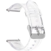 Resim Nihcase Xiaomi Redmi Watch 5 Active Kordon Krd13 Şeffaf Kordon 22mm 
