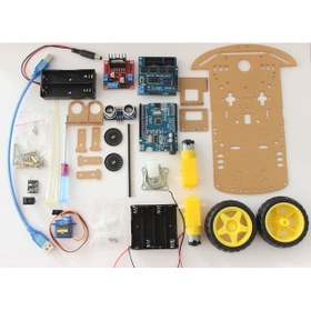 Resim Engelden Kaçan Robot Araç Kiti- 2wd 