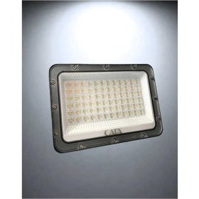 Resim 100W LED Projektör Siyah, Güçlü ve Net Aydınlatma Için Ideal Seçim 