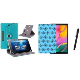 Resim AYVAZAKSESUAR Casper Vıa S8 Uyumlu Set Universal Tablet Kılıfı Nano Ekran Koruyucu+kalem 