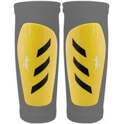 Resim Pro Futbol Tekmeliği Çoraplı Çocuk Yetişkin Kaval Koruyucu Tekmelik Futbolcu Dizliği Sarı 