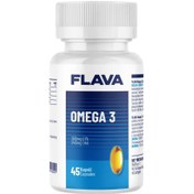 Resim FLAVA Omega 3 45 Kapsül 