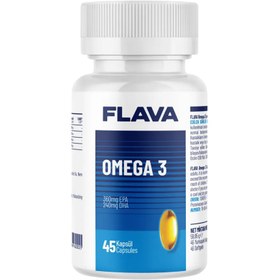 Resim FLAVA Omega 3 45 Kapsül 