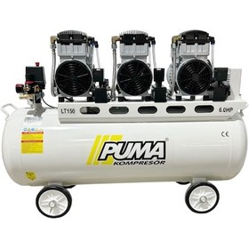 Resim Puma PDN150-6M 150 L Yağsız Hava Kompresörü 