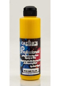 Resim Cadence Profesyonel Hazır Pouring Boya Pp03 Sarı 250Ml 