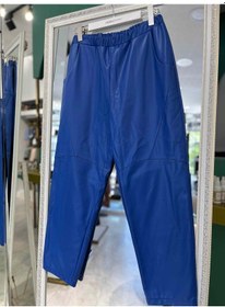 Resim Nuss Deri Pantolon - Mavi - 44 Mavi 