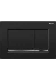 Resim Geberit Sigma30 115.883.14.1 Çift Kapaklı Kumanda Paneli Sigma30 Siyah 