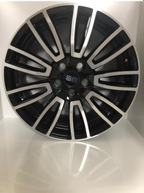 Resim Range Rover Uyumlu-Elt221-5X120-8.5X19-Et45-72.6-Blp Jant Takımı 1 