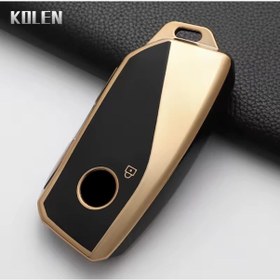 Resim Bmw M5 G90 G99 Siyah-gold Anahtar Kılıfı 2025-2026 