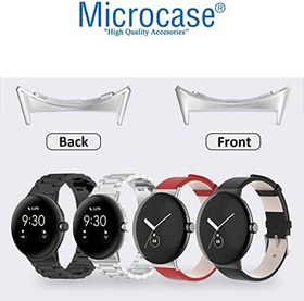 Resim Microcase Google Pixel Watch 20 mm Metal Kordon Kayış Adaptörü - AL3699 