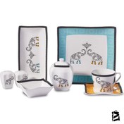 Resim Korkmaz Link Collection 28 Parça Kare Kahvaltı 