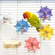 Resim Çıngıraklı Kuş Kafesi İçin Çark Oyuncağı 