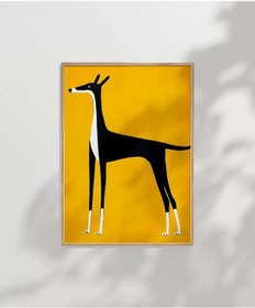 Resim Çerçevesiz Poster Kuyrukta Denge 