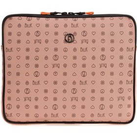 Resim Bilik Deri Monogram Pembe Unisex Laptop & Evrak Çantası Tablet Mn Pembe 