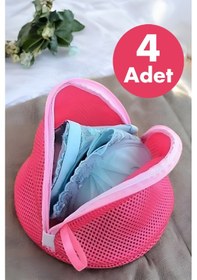Resim 4 Adet Fermuarlı Sütyen Iç Çamaşır Yıkama Filesi Pratik Hassas Çamaşır Yıkama Filesi Tr Diğer 