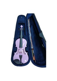 Resim Idol Açık Pembe Renk Tam Set 4/4 Keman 