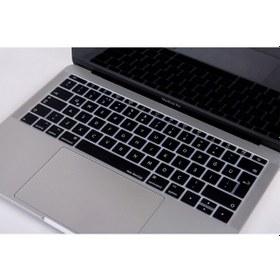 Resim Apple Uyumlu MacBook Pro Klavye Koruyucu 13Inc A1708 12Inc A1534 Türkçe Baskı Şeffaf 