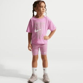 Resim Nike Nkg Lace It Up Bıke Short Set Çocuk Şort Takım 36N638 