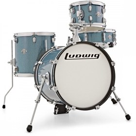 Resim Ludwig Breakbeats by Questlove LC179X023 Azure Sparkle Akustik Davul Seti 