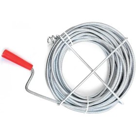 Resim Kupa Hırdavat Kupa Kanal Açma Sustası Gider Açıcı Spiral 10 Mt. 