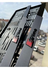 Resim Slıne Model Mat Pleksi Plakalık 