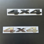 Resim For JEEP, Hauler, GENUINE Emblem için Off-Road 4X4 Metal Araç Çıkartması, Araba Çıkartması 