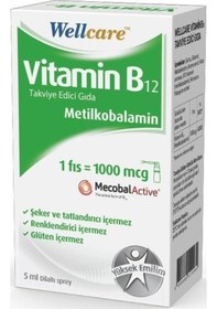 Resim Wellcare Vitamin B12 Sprey 5 Ml 