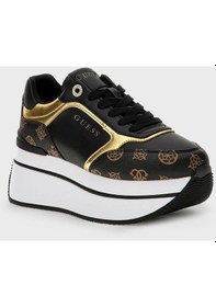 Resim Guess Bayan Ayakkabı Fl7cmr Fal12 Blkbr Kahverengi - Siyah Kahverengi 