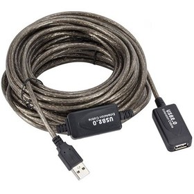 Resim Usb 2.0 Uzatma Kablosu Usb 2.0 Güçlendirilmiş Extension Kablo 15m 
